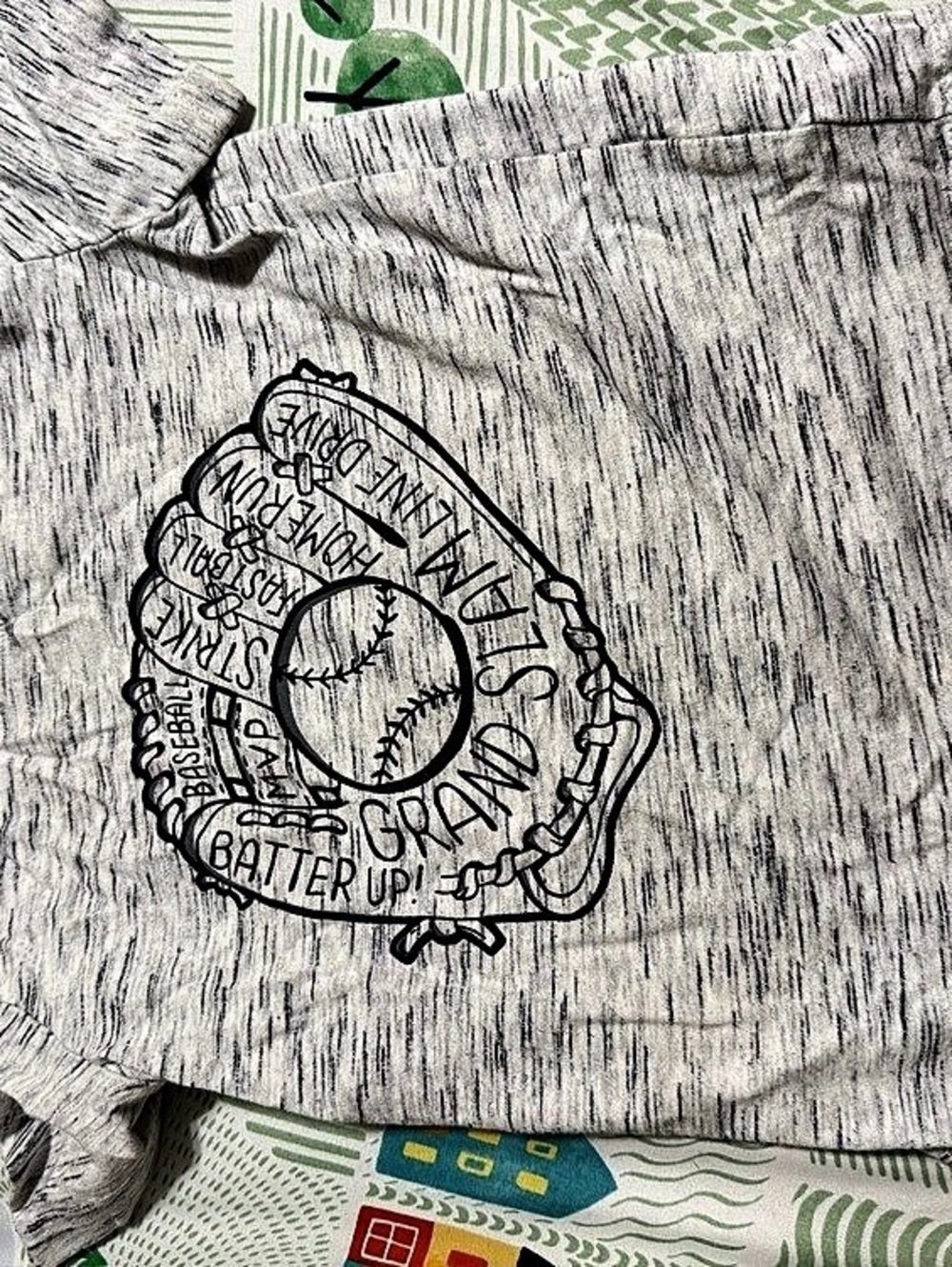 Jumping Beans Kids Graphic Shirt in Gray & Black